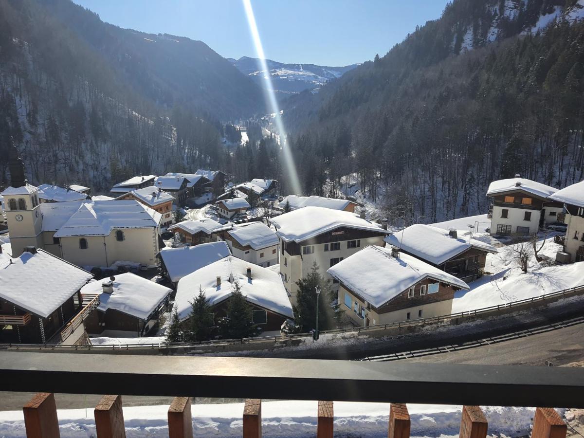 Le Borderan Daire La Giettaz Dış mekan fotoğraf